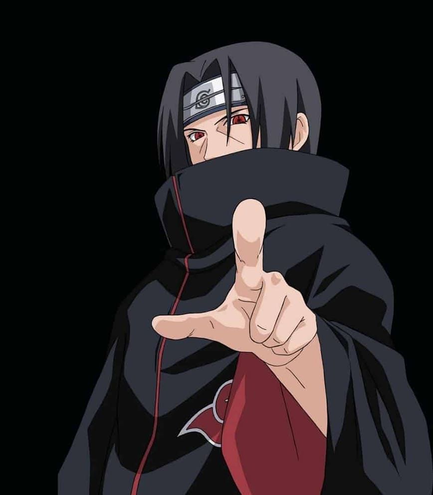 Xem hình ảnh anime nam cực ngầu với bộ áo choàng đen và chiếc nơ cài đầu