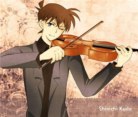 Hình ảnh anime nam chơi đàn violino tuyệt đẹp