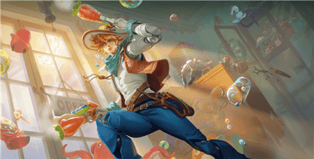 Xem hình ảnh anime nam đang làm phép thuật cùng những đồ vật bay