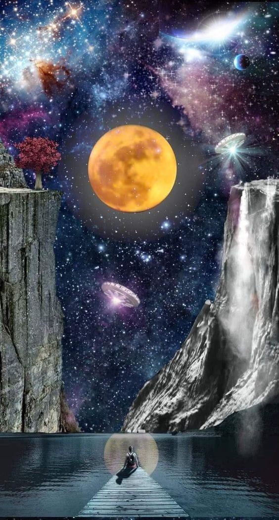 Hình nền điện thoại 4k tuyệt đẹp về khung cảnh mặt trời