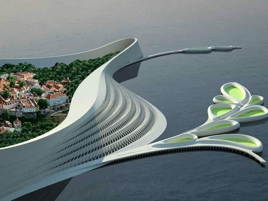 Xem hình ảnh kiến trúc khách sạn nghệ thuật đẹp như tiên cảnh