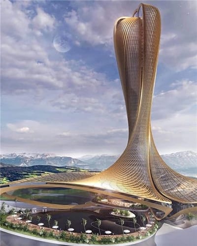 Xem hình ảnh kiến trúc tòa tháp đôi tuyệt đẹp