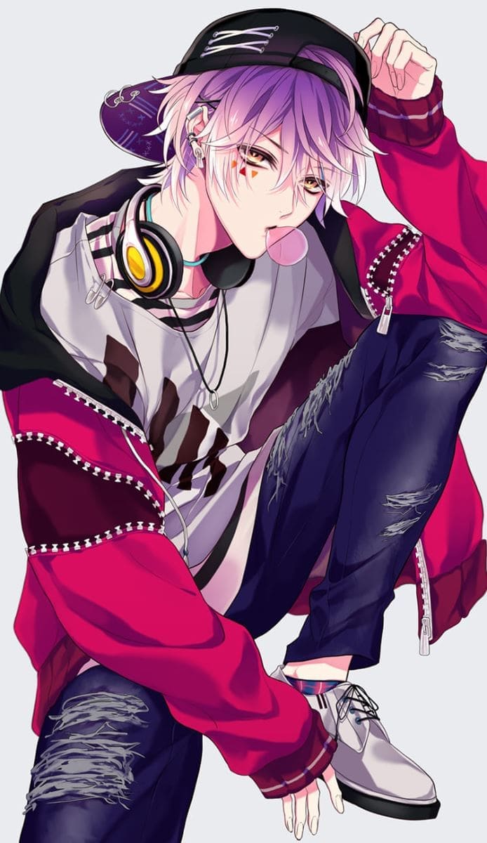 Hình nền điện thoại anime nam với style rất cute