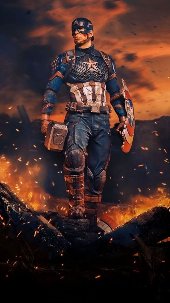 Hình nền điện thoại đẹp về siêu anh hùng giải cứu trái đất