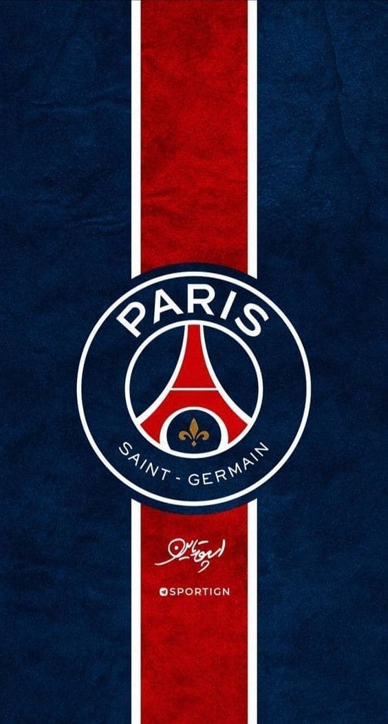 Hình nền điện thoại biểu tượng paris saint germain logo