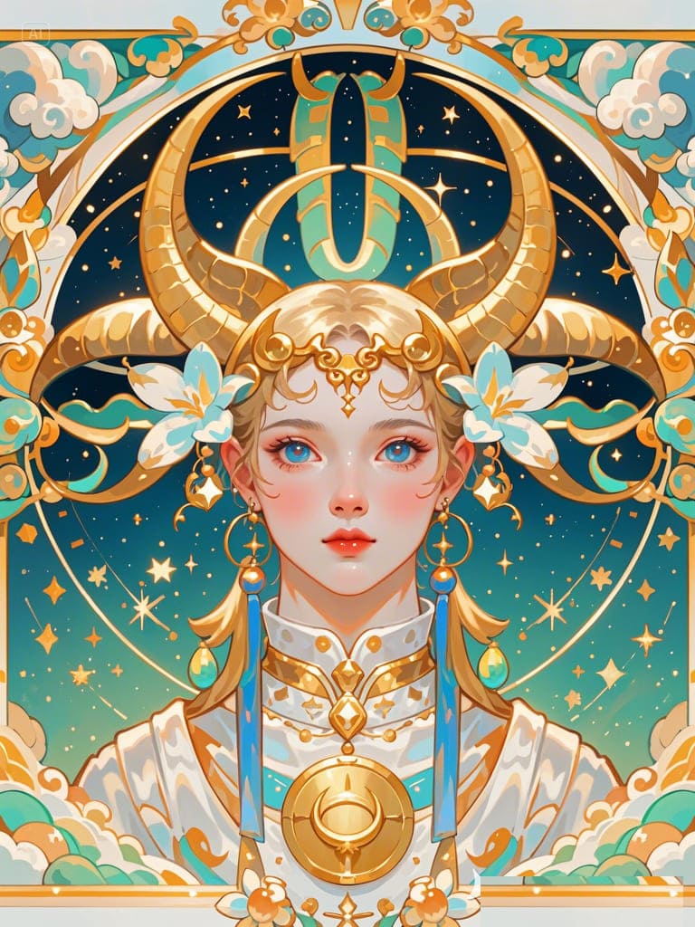 Xem hình ảnh AI Bầu trời đây sao và trang trí công nghệ đặc biệt