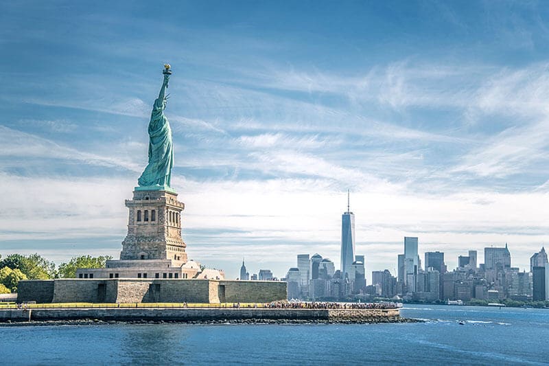 TƯỢNG NỮ THẦN TỰ DO, MỸ