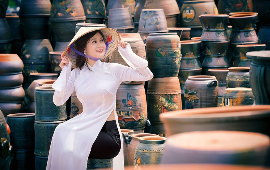 Tổng hợp những cô gái mặc áo dài đẹp nhất Việt Nam 37