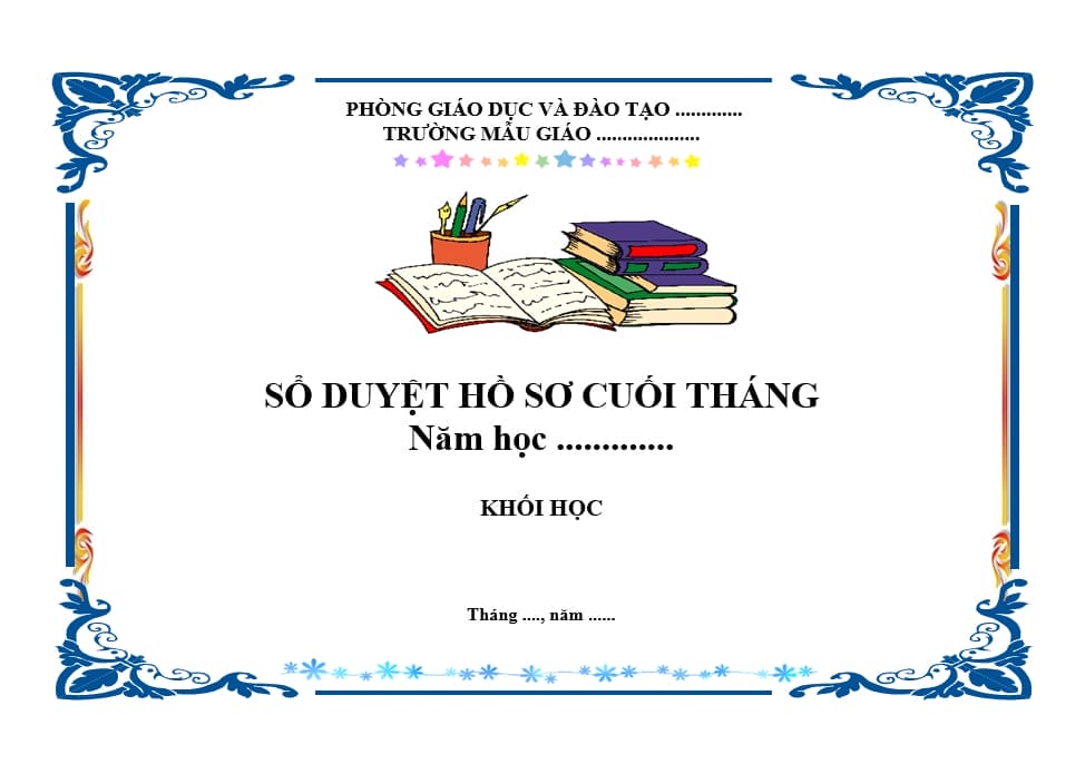 [12]Tổng hợp những mẫu trang bìa ngang giáo án đẹp nhất