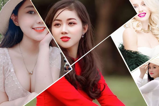 Xem Hình Ảnh, Ghép Ảnh Vào Khung Ảnh Nữ Xinh Đẹp, Cute Và Dễ Thương