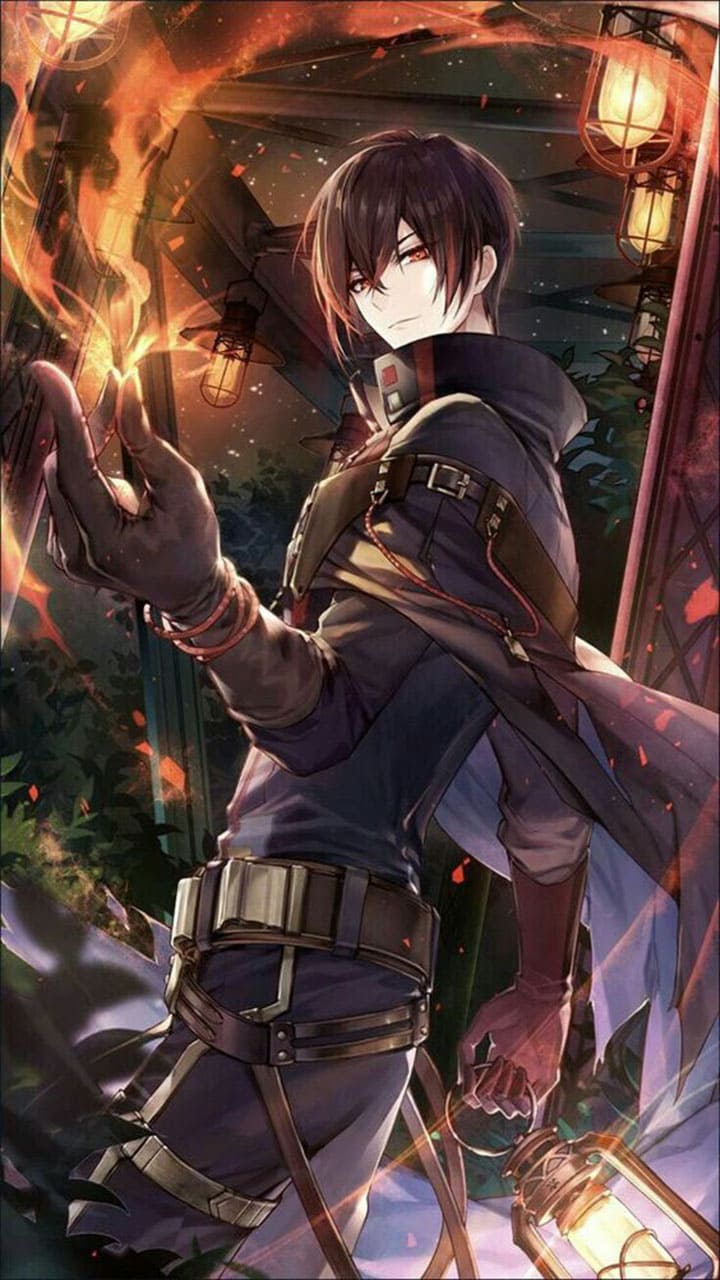 Top hình nền điện thoại 4k anime nam gầu, lạnh lùng, đẹp nhất 7