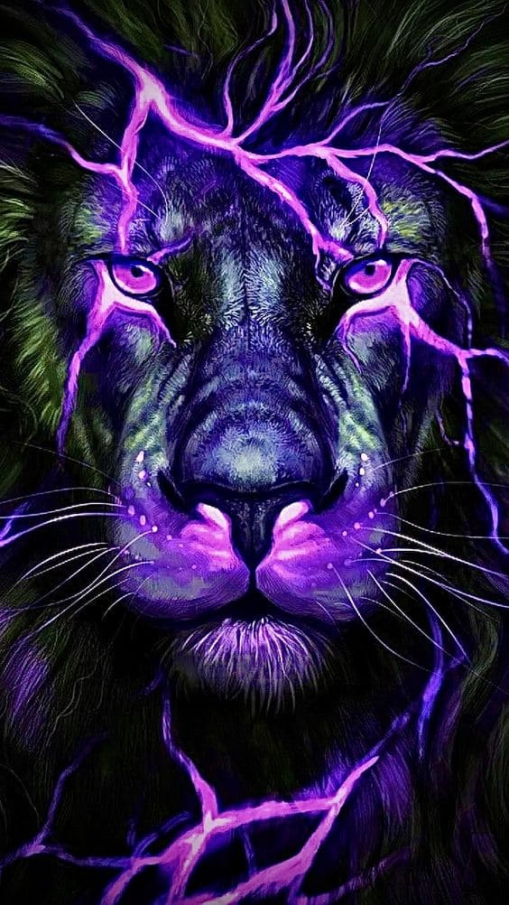 Top hình nền sư tử 4k tuyệt đẹp cho điện thoại 15