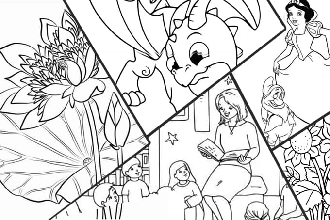 Tổng hợp tranh tô màu đẹp nhất cho bé