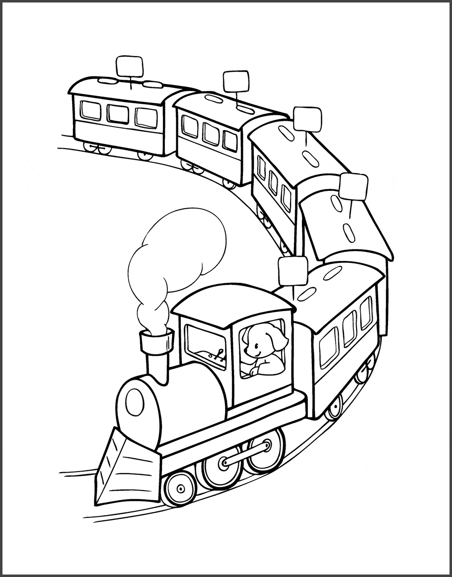 Tổng hợp tranh tô màu đẹp nhất cho bé 36