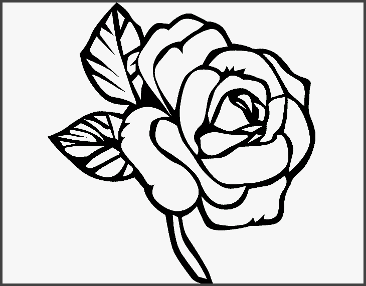 Tranh tô màu bông hoa cho bé 26