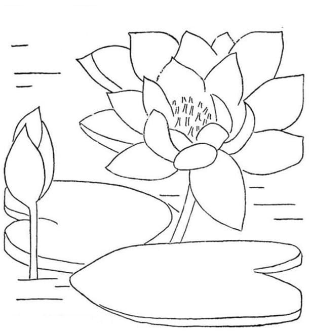 Tranh tô màu bông hoa cho bé 38