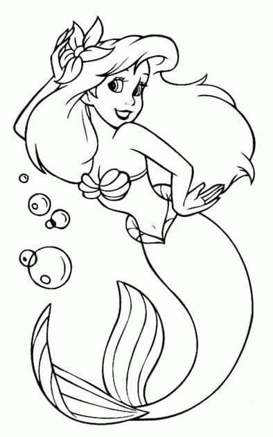 Tranh tô màu công chúa cho bé 2