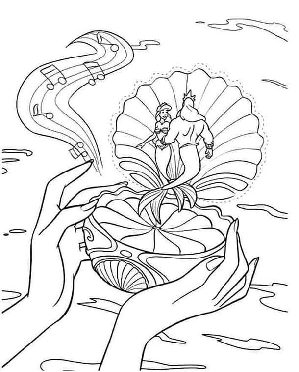 Tranh tô màu công chúa cho bé 28