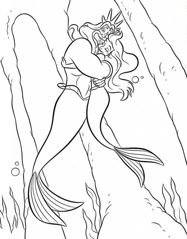 Tranh tô màu công chúa cho bé 29