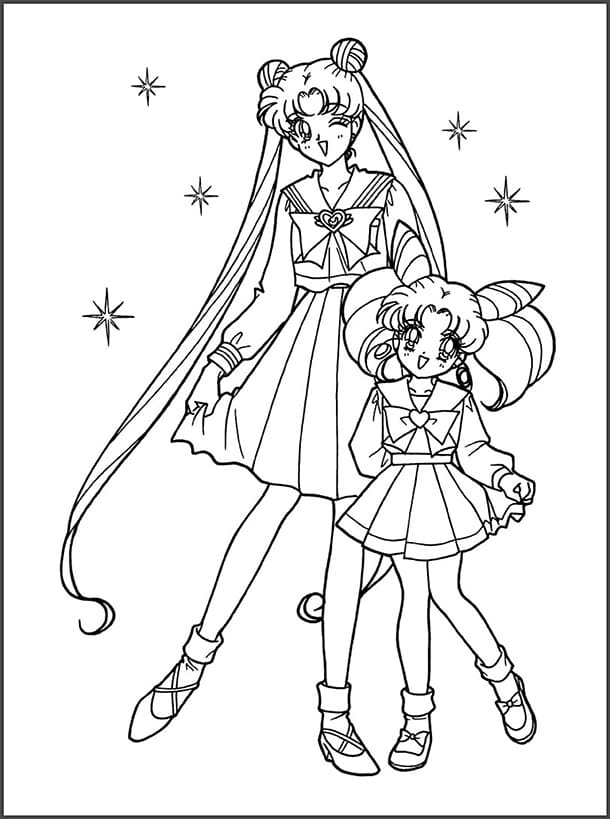 Tranh tô màu công chúa cho bé 40