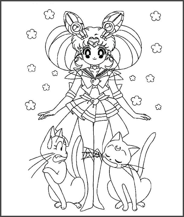 Tranh tô màu công chúa cho bé 44