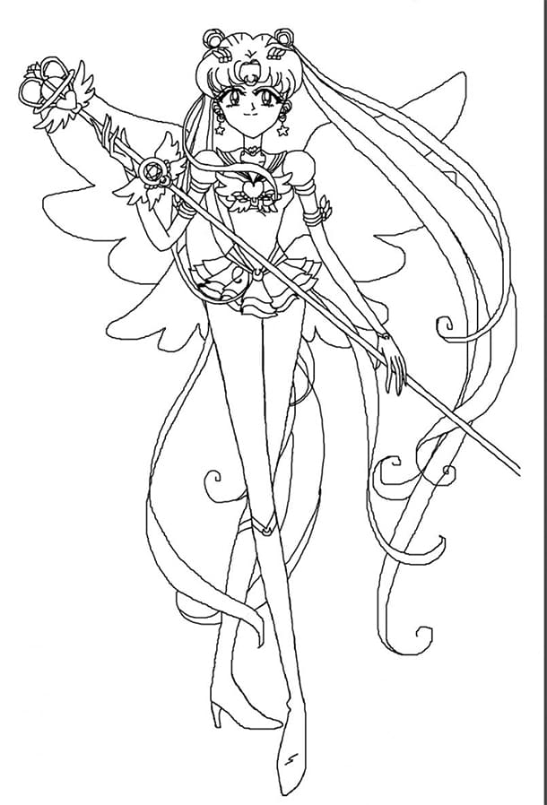 Tranh tô màu công chúa cho bé 45