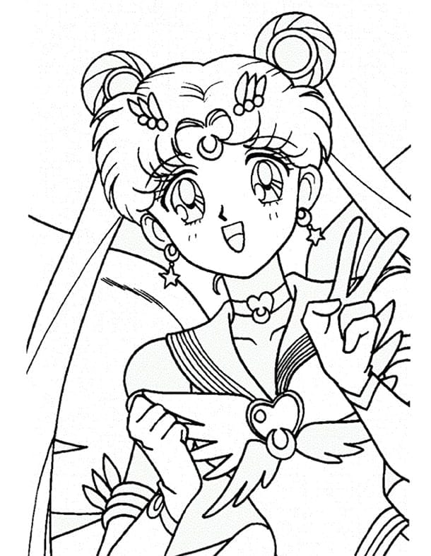 Tranh tô màu công chúa cho bé 46