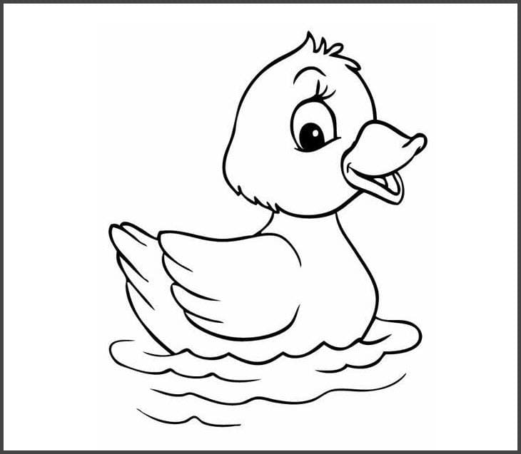 Tranh tô màu con vật cho bé 33