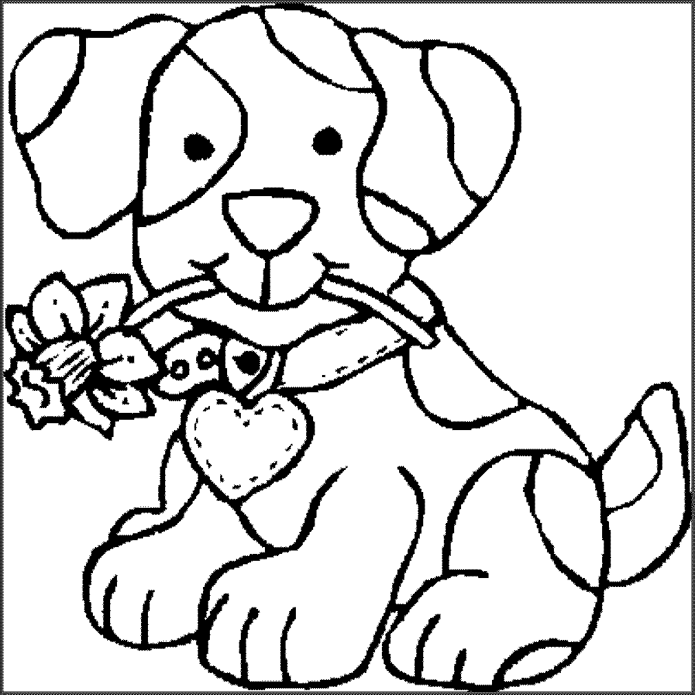 Tranh tô màu con vật cho bé 39