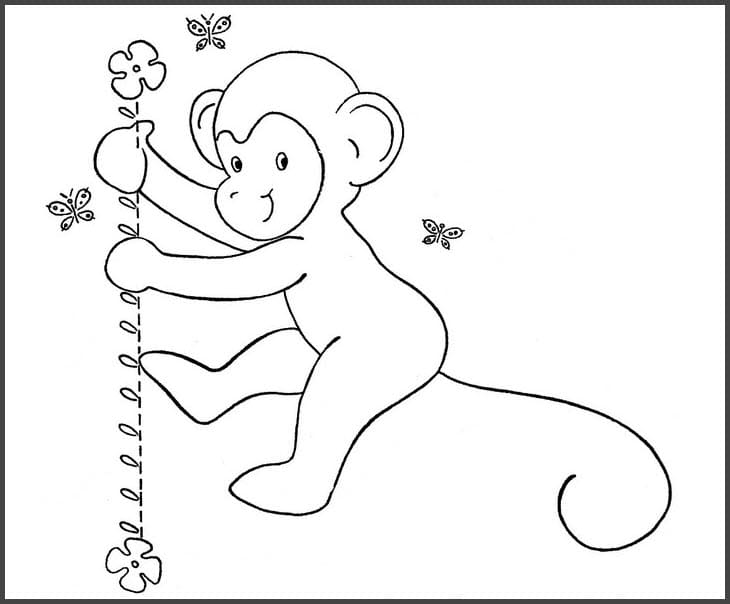 Tranh tô màu con vật cho bé 40