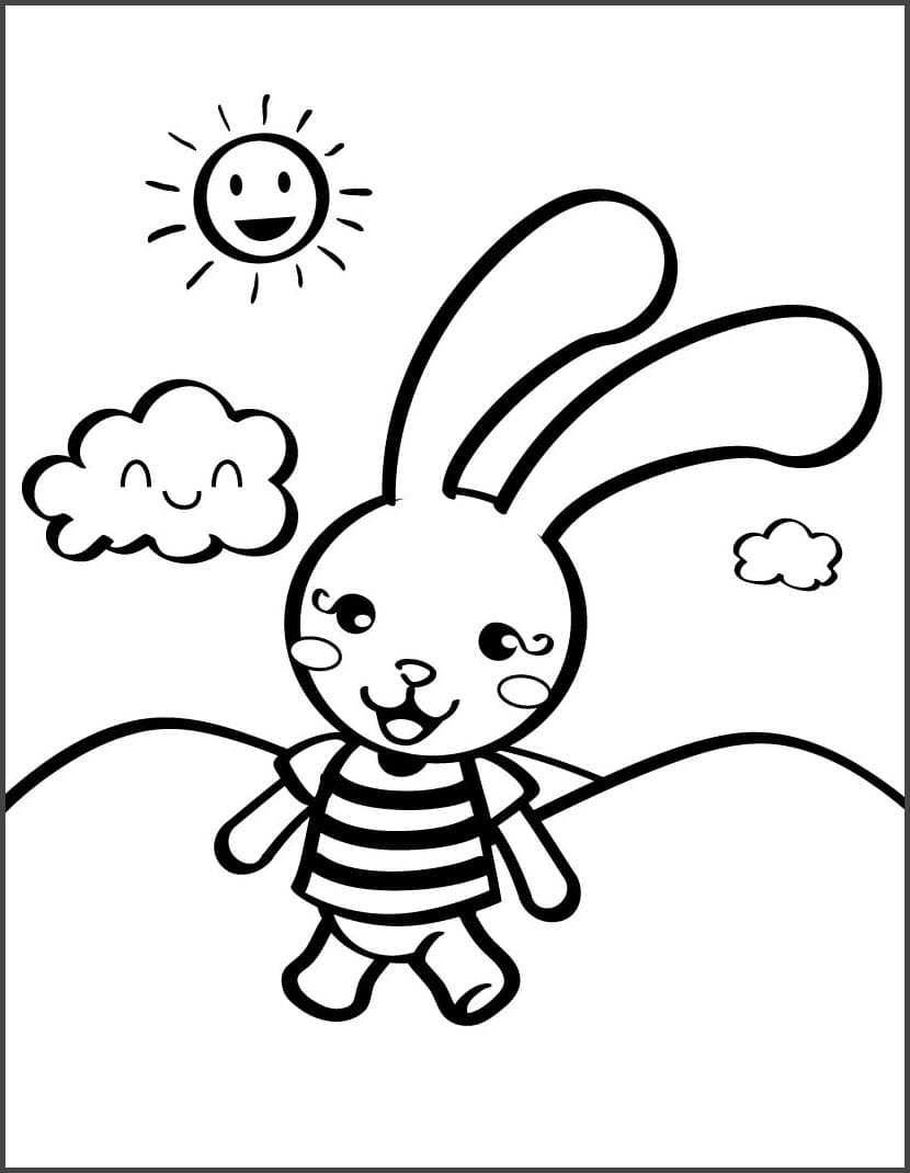 Tranh tô màu con vật cho bé 41