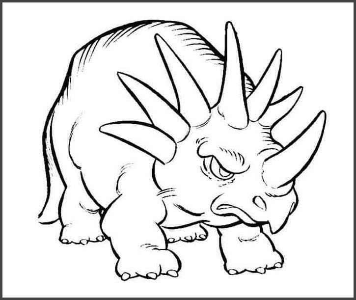 Tranh tô màu con vật cho bé 45