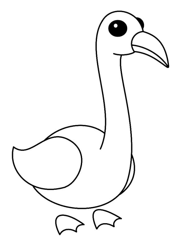 Tranh tô màu con vật cho bé 53