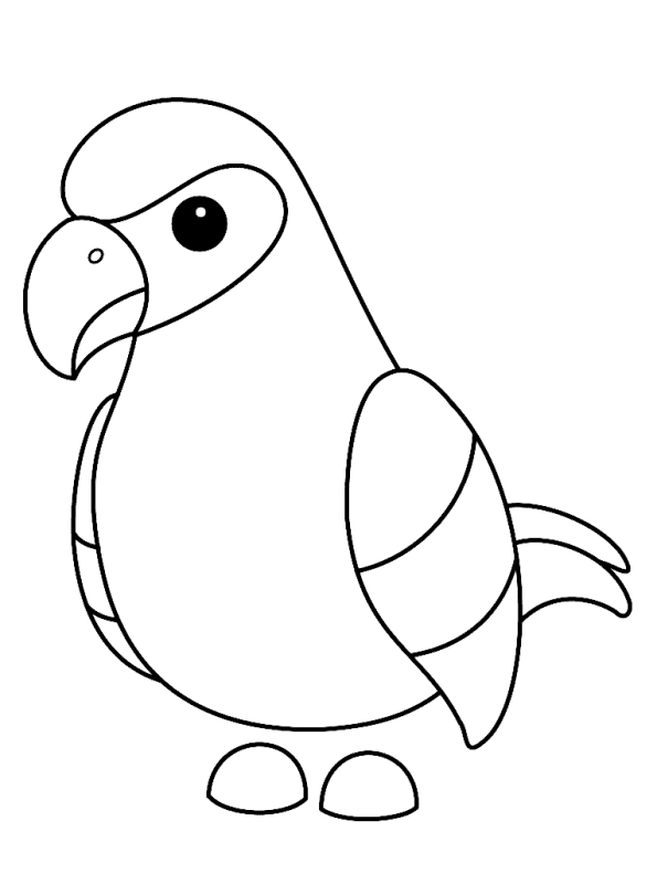 Tranh tô màu con vật cho bé 57