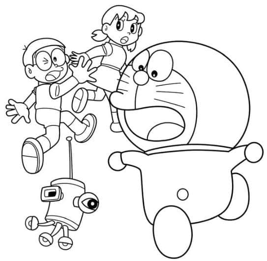 Tranh tô màu con vật cho bé 6