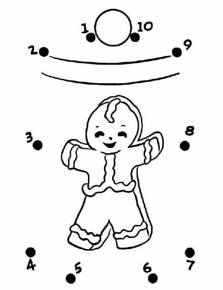 Tranh tô màu nối số 3