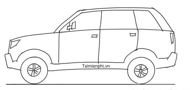 Tranh tô màu phương tiện giao thông 3