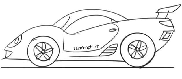 Tranh tô màu phương tiện giao thông 7