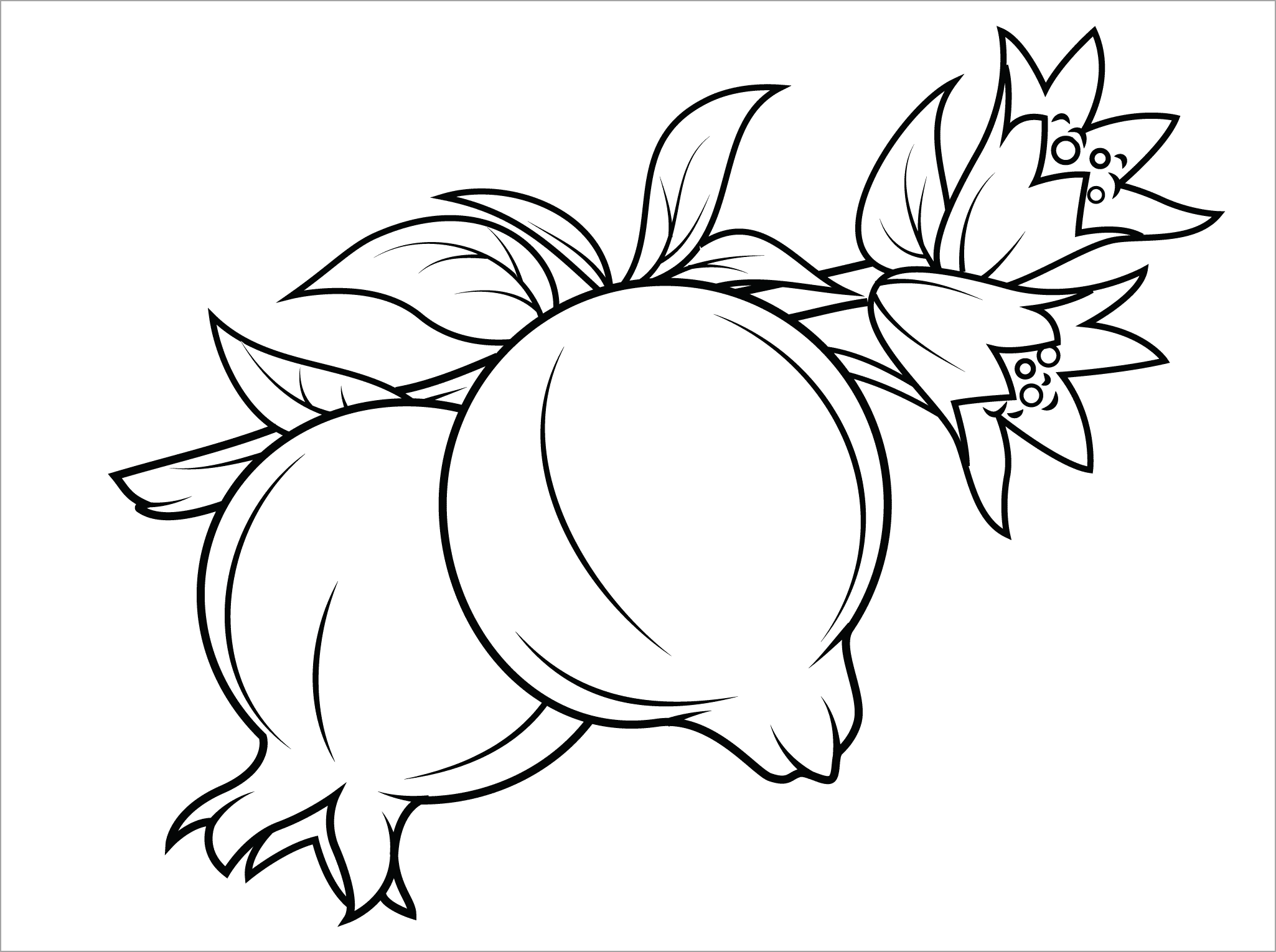 Tranh tô màu trái cây 39