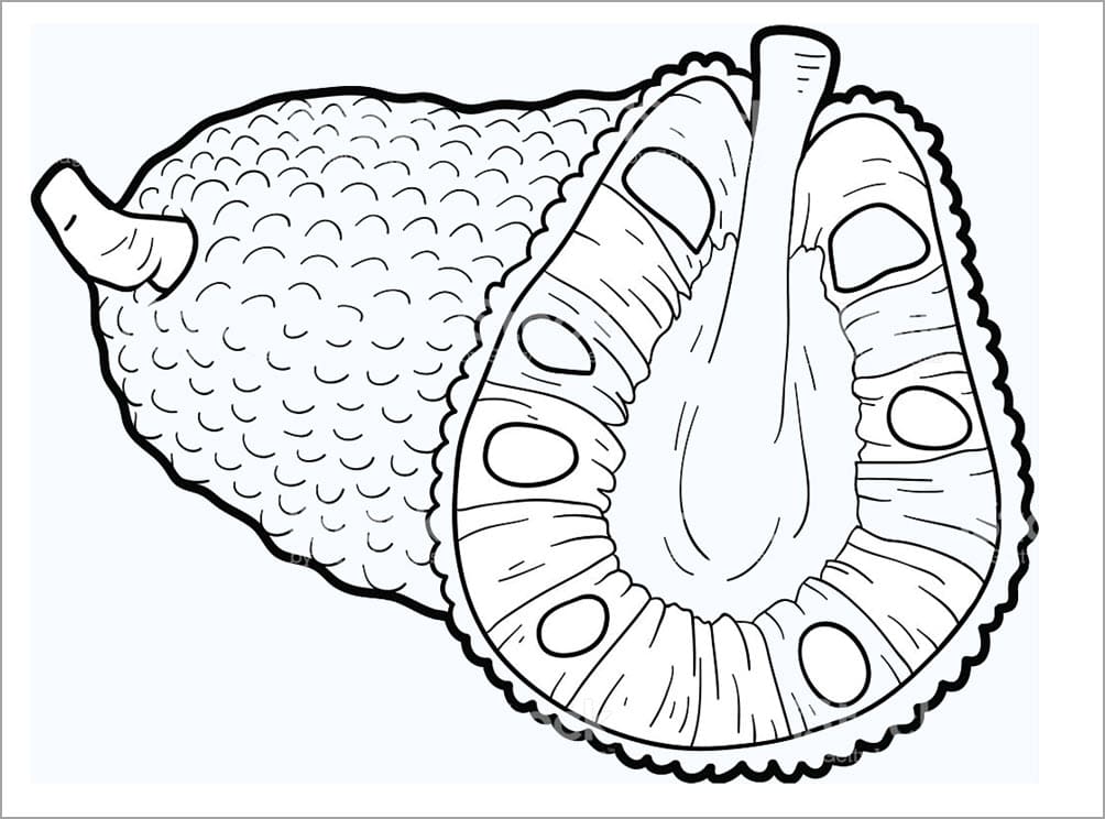 Tranh tô màu trái cây 45