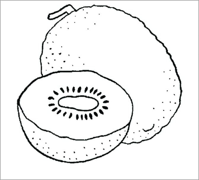 Tranh tô màu trái cây 49