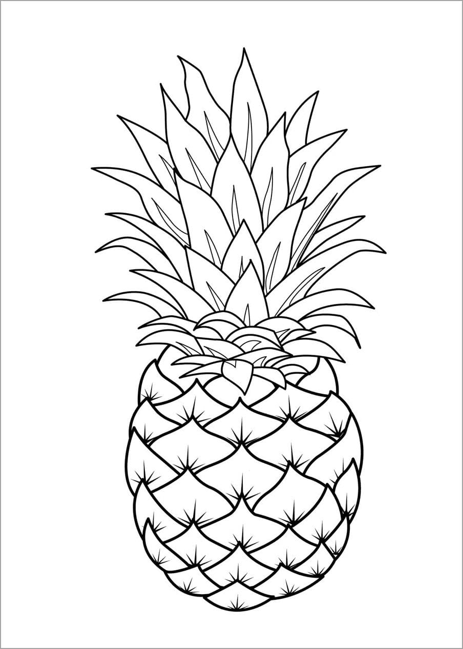 Tranh tô màu trái cây 64